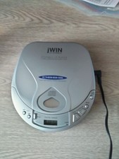 Vintage jWIN JX-CD250A Portable CD Player   DBBS Bass Boost, No Power Supply