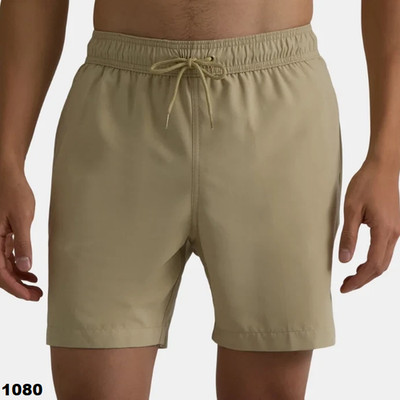 N.W.T George Men's Tan Oak Swim Trunks, 6'' Inseam, W/Pockets Size M 32-34