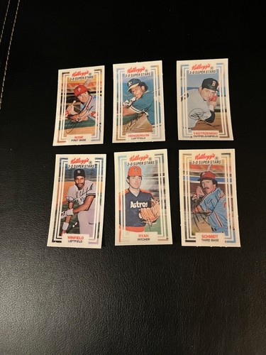 1983 KELLOGGS BASEBALL NEAR COMPLETE SET, SHORT 2 CARDS * NO CRACKS*