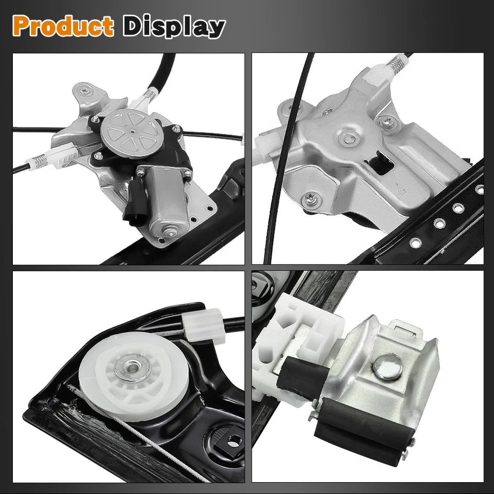 Регулятор стеклоподъемника переднего со стороны водителя с 2-контактным двигателем для Chevy Cruze 11-15 - Изображение 2 из 4