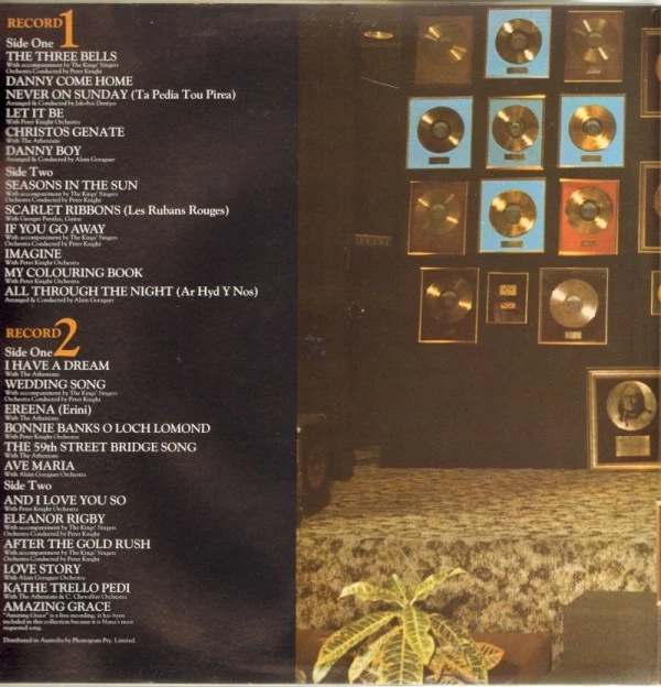 Nana Mouskouri - An Evening With Nana Mouskouri (2xLP) (Very Good Plus (VG+)) -  - Image 2 of 4