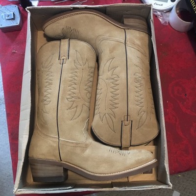 Vtg. Dan Post Boots NIB 9 1/2 D