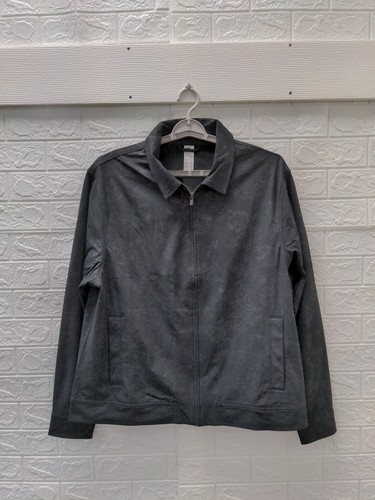 New Fabletics Men's The Don Cruiser Jacket Black Sz XL