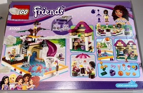 LEGO FRIENDS #41008 Heartlake City Pool with Box & Instructions 2013 READ