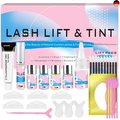 Wimpernlifting Set mit Schwarz, 2025 Lash lifting set mit Schwarz