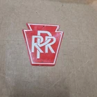 Vintage 1950's Post Cereal Railroad Train RR Tin Sign Pennsylvania Railroad