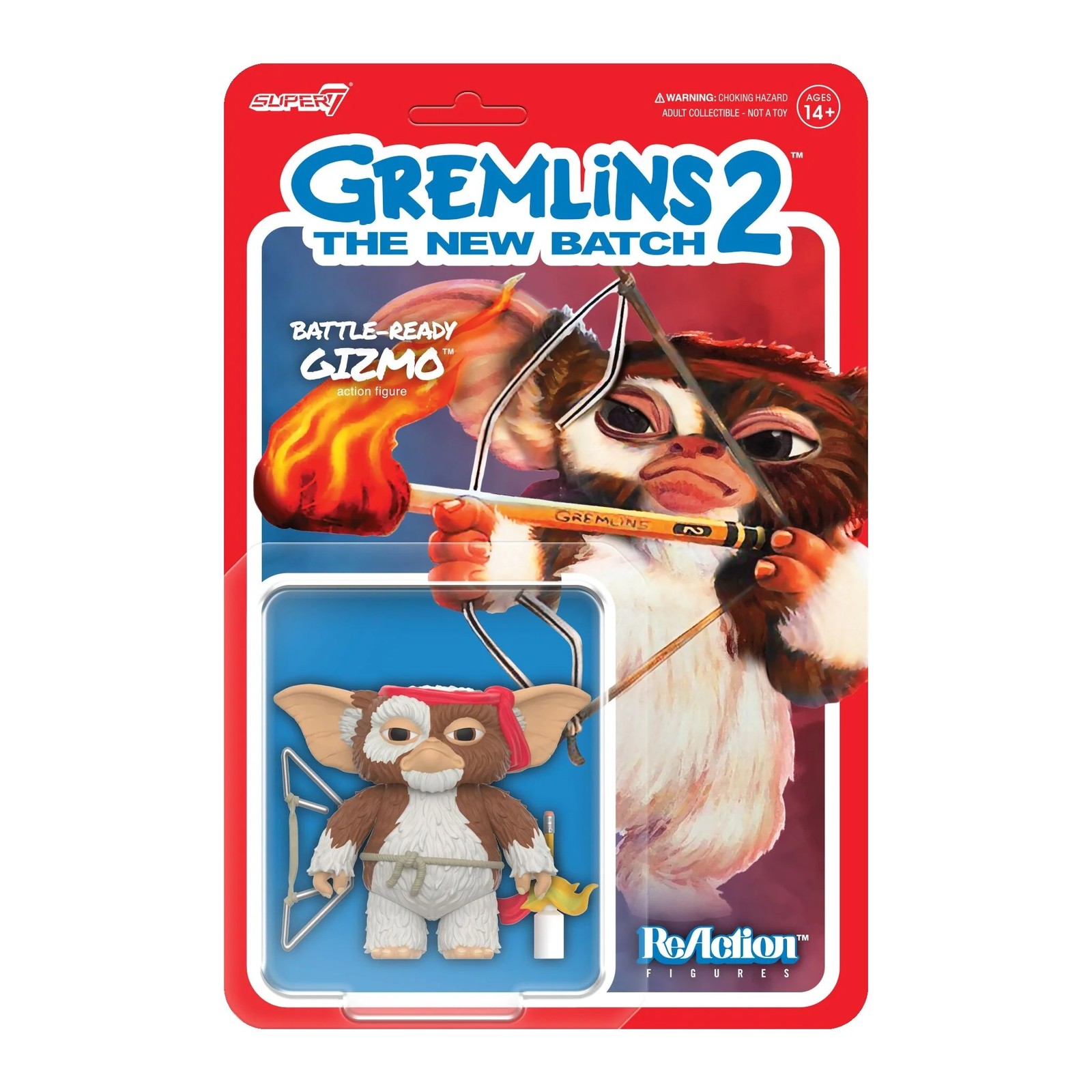 Gizmo Super7 Reaction Action Figure from Gremlins 2