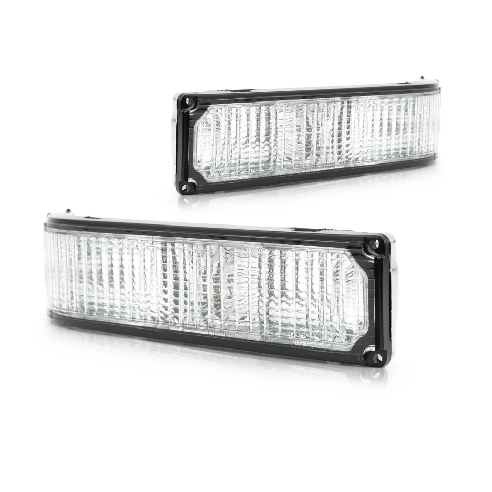 Par de luzes de seta/estacionamento para 1988-2000 Chevy C2500 - Imagem 3 de 4