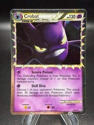 Crobat Prime 84/95 Unleashed Holo Ultra Rare
