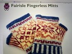 One Kit for making Fairisle Fingerless Mitts by Wee County Yarns, 5 mini skeins! — photo 2