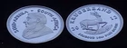 1 Coin.   1 gram .999 pure silver Deer Coin.