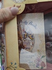 The Tea Party Book and Miniature China Tea Set