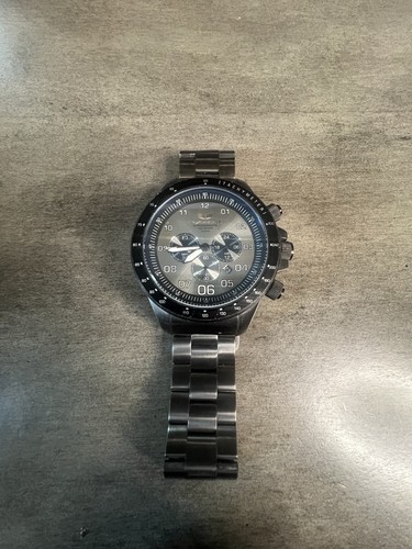 Vestal Men's ZR3 Chronograph Watch Gun Metal Tone