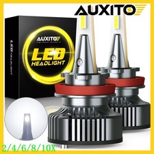 AUXITO CANBUS H11 H8 LED Headlight Xenon White Kit 12V Low Beam Bulbs Y13 2/10X