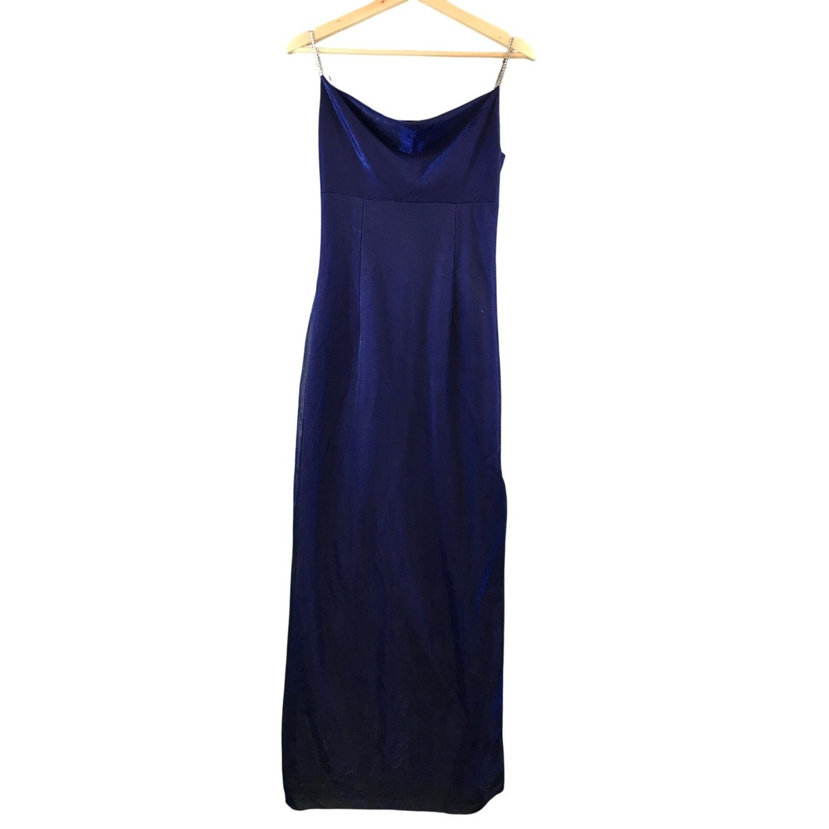 slim fit dress slacks Silk Midi Dress For Women Cowl Neck Pure Formal Dresses main image 0