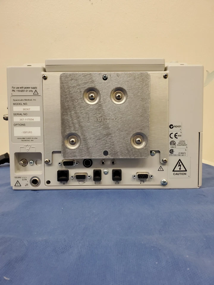 Spacelabs 触摸屏 Vitals 显示器。  90367。 经过 Ecg 测试。 干净,准备就绪。 — 第 4/4 张图片