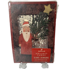 Hallmark Greeting Cards Lot of 20 Believe in Christmas Peace Santa Envelopes New