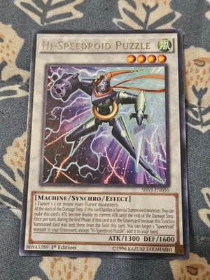 Hi-Speedroid Puzzle- Shining Victories - SHVI-EN050 - Rare -  Yugioh