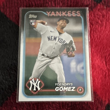 Topps 2024 Series 2 Yoendrys Gomez #615 Rookie Base New York Yankees Card. rookie card picture