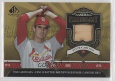 2006 SP Legendary Cuts Baseball Chronology Materials Steve Carlton HOF gz1