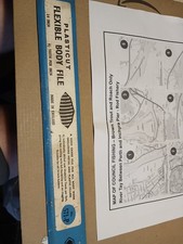 2 Pcs 14" Flexible Body File Auto Polisher Tool  non clogging.