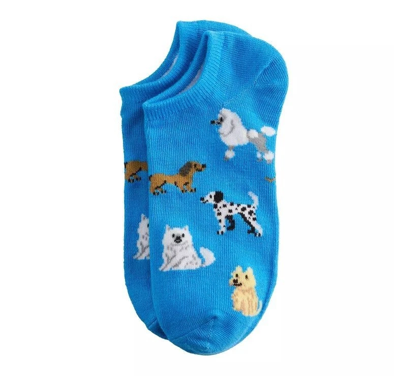 Calcetines para mujer Pooches Gracias No Show (calcetín talla 9-11) Foto 2 de 2