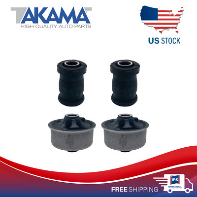 4 Pcs Bushing KIT Front Control arm Bush LH RH For 03-19 COROLLA, MATRIX, VIBE