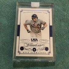 Kyle Schwarber 2016 Flawless Gemstones SAPPHIRE, RUBY, & DIAMOND Rookie /10 SSP 