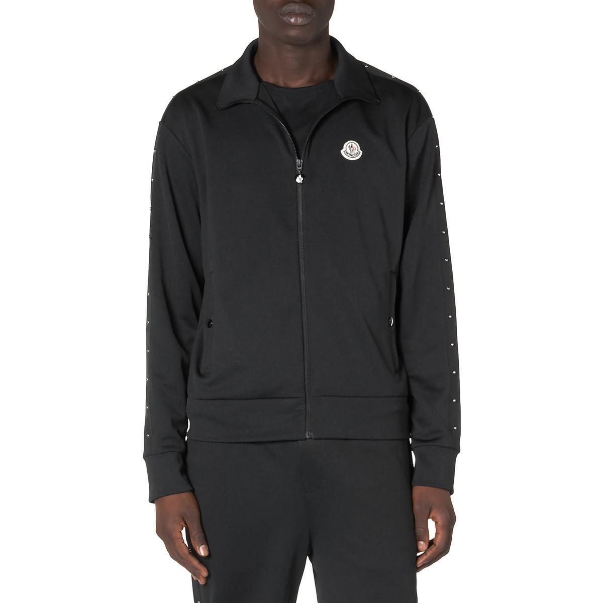 Мужская толстовка-кардиган Moncler из черного джерси на молнии спереди XXL BHFO 6208 84490₽