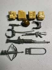 Accessory Pack Battle Gear Vintage Hasbro GI Joe 1983 Part Lot Uzi Pack Laser