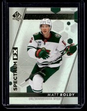 2022-23 SP Authentic Spectrum FX Future Watch Rookie Matt Boldy RC Minnesota