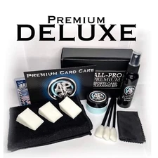 NEW -DELUXE- ALL-PRO Premium Sports Card Cleaning Kit 1 Bonus Card In Every Box!