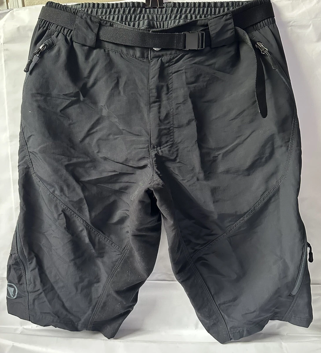 Endura Mens Hummvee II Liner Short Black Size Large