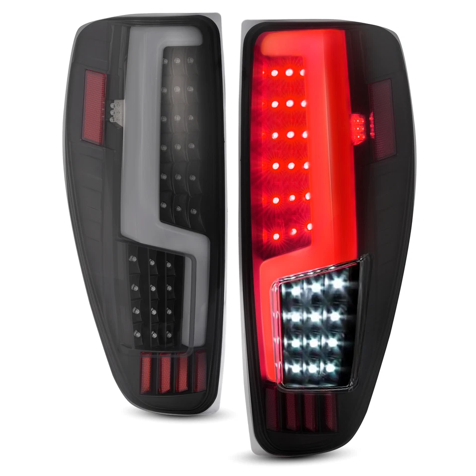 Lámpara de luces traseras LED transparentes/humo/rojas para Chevrolet Colorado/GMC Canyon 2004-12 Foto 2 de 4