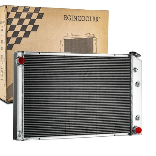 3 ROW ALUMINUM RADIATOR For 73-87 Chevy C/K C10 C20 C30 K10 K20 GMC C15 ...
