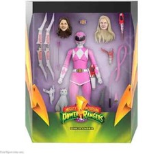 NEW Super 7 Power Rangers Ultimates  Pink Ranger Action Figure Brand New