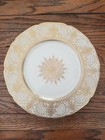 Set Of 2 H & Co SELB BAVARIA HEINRICH & CO 10 3/4” Plates GOLD FLORAL LEAF. — photo 3