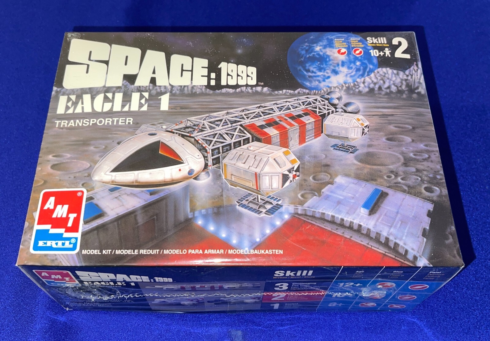 VTH 1998 NIB SEALED AMT Ertl MODEL KIT Skill 2 Space 1999 Eagle 1 ...