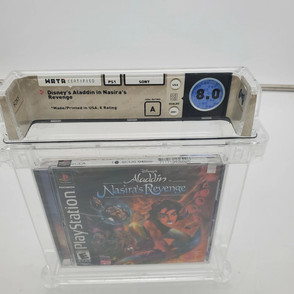 Disney Aladdin in Nasira's Revenge PlayStation 1 Ps1 Wata 8.0 A Foto 2 de 4