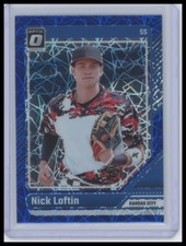 2024 Donruss Baseball #52 Nick Lofton Optic Blue Velocity