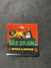 Bad Brains Build a Nation StickerOriginal Promo(buy 1get 1 Free+ flag sticker