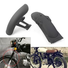 Parafango anteriore e posteriore in metallo adatto a Cafe Racer retrò CG125 nero
