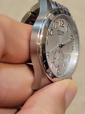 Vintage Rare Citizen Sub Second 1045-S124471 UW Watch New Battery