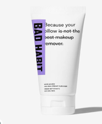 BAD HABIT  Good as AHA  BHA CREAMY CLEANSER
