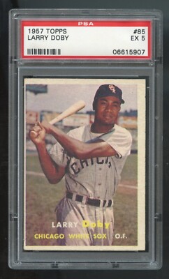 1957 Topps #85 Larry Doby White Sox PSA 5 EX 5907