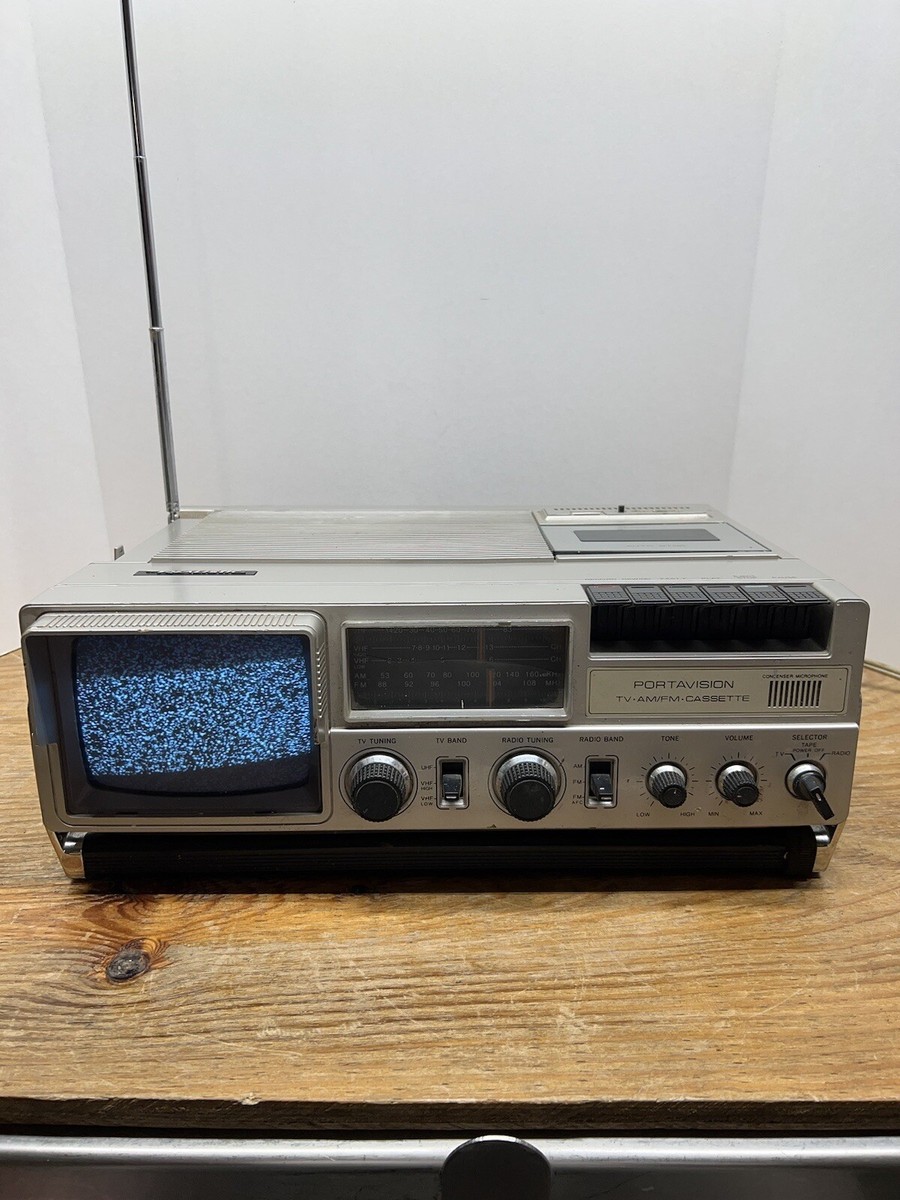 REALISTIC PORTAVISION TV. AM/FM CASSETTE -Read | eBay