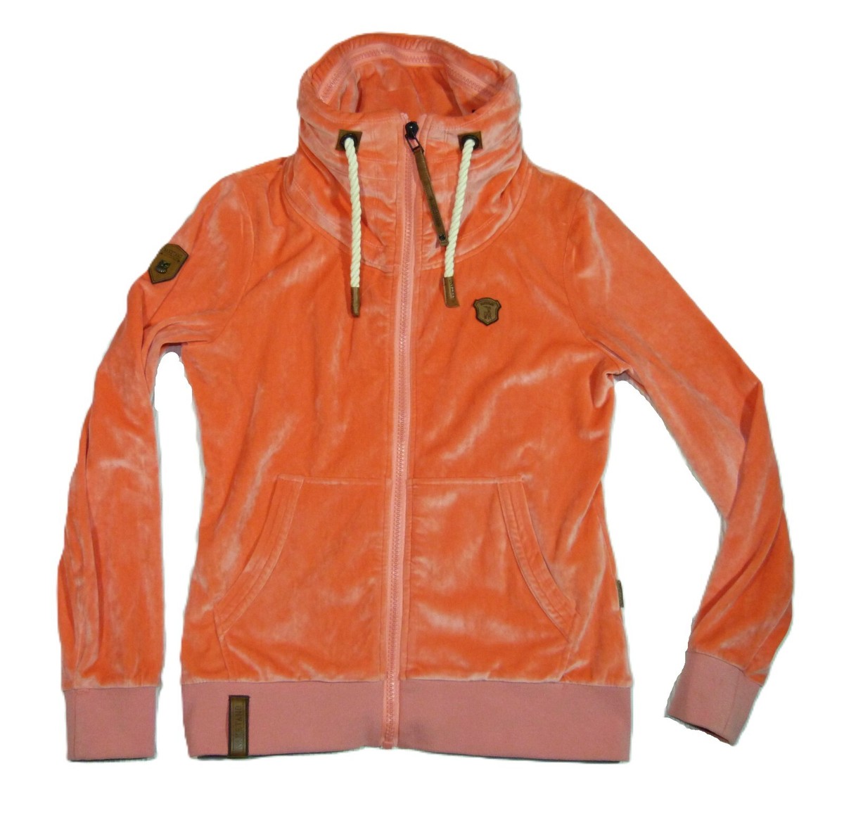 Jacket Naketano Samtjacke Naketano Sweatjacke Naketano Hoodie Gelb