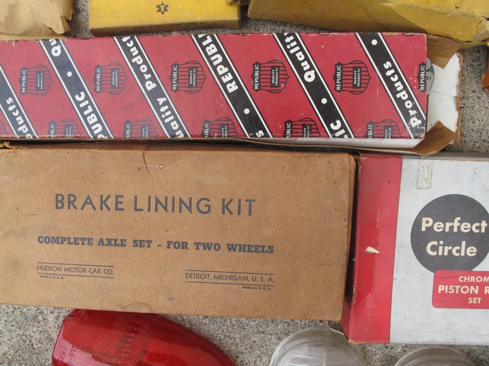 NOS Lot of Hudson Car Parts also Studebaker / GM eBay