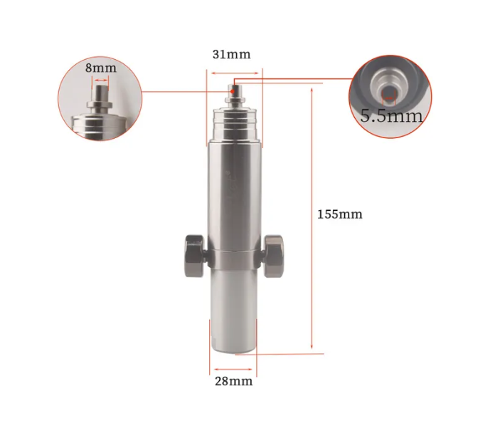 Régulateur de pression de réservoir de CO2 Mini Régulateur de CO2