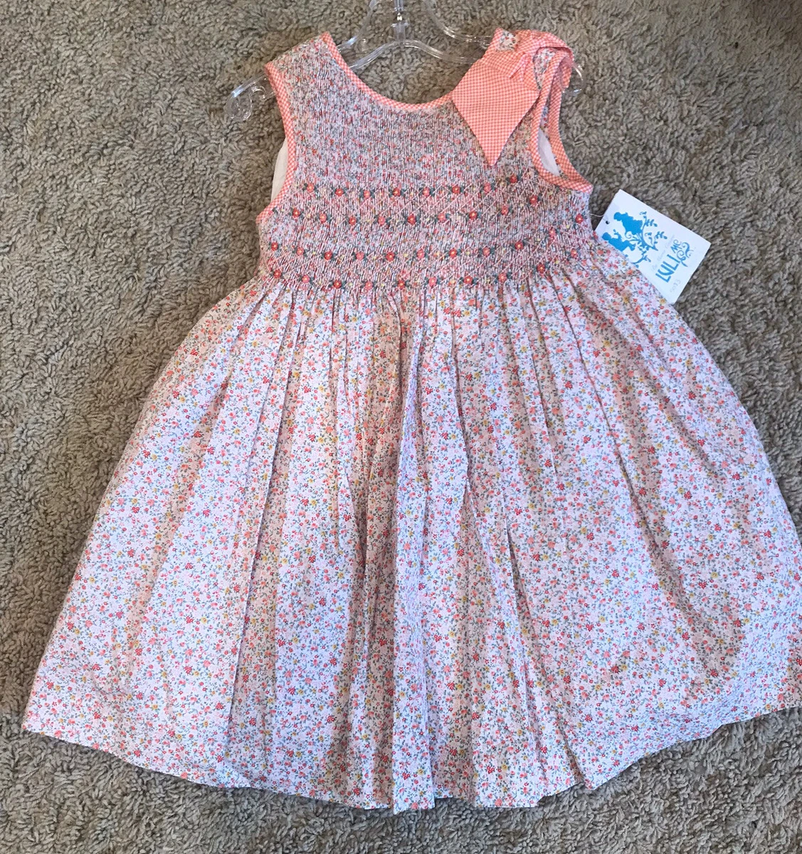 Luli and me smocked dress hot sale